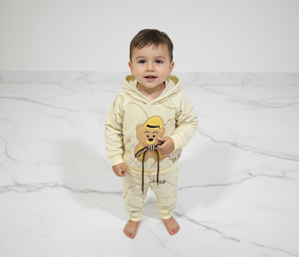 Toddler Teddy Fleece Set
