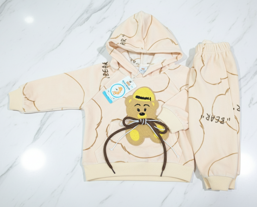 Toddler Teddy Fleece Set