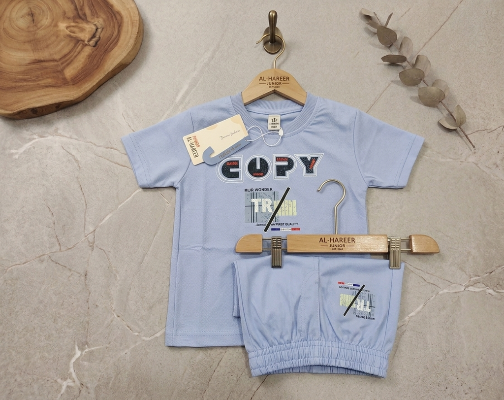 Half sleeve polo Shirt shorts set