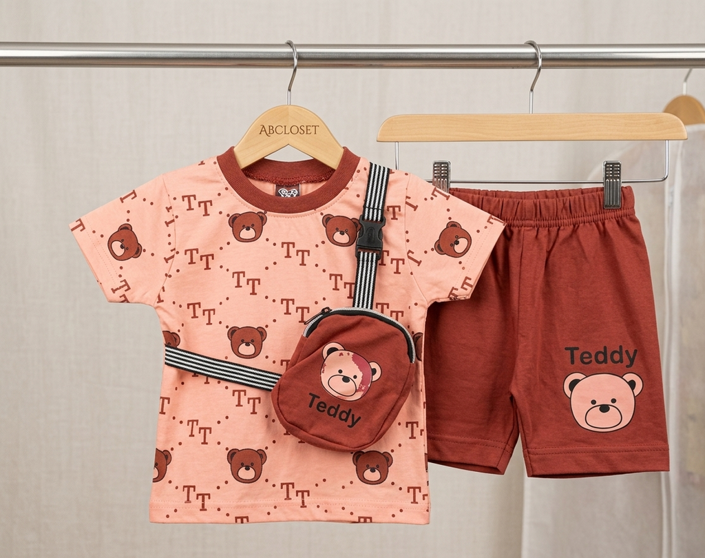 Half sleeve Shirt shorts set