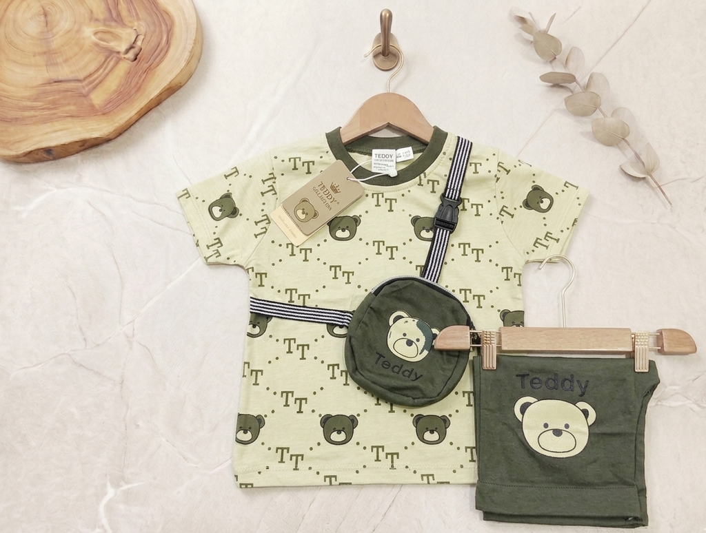 Half sleeve Shirt shorts set