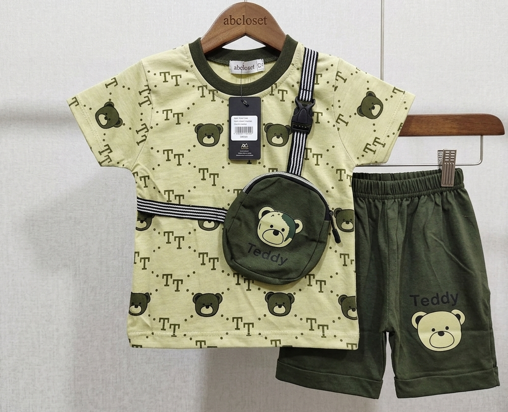 Half sleeve Shirt shorts set