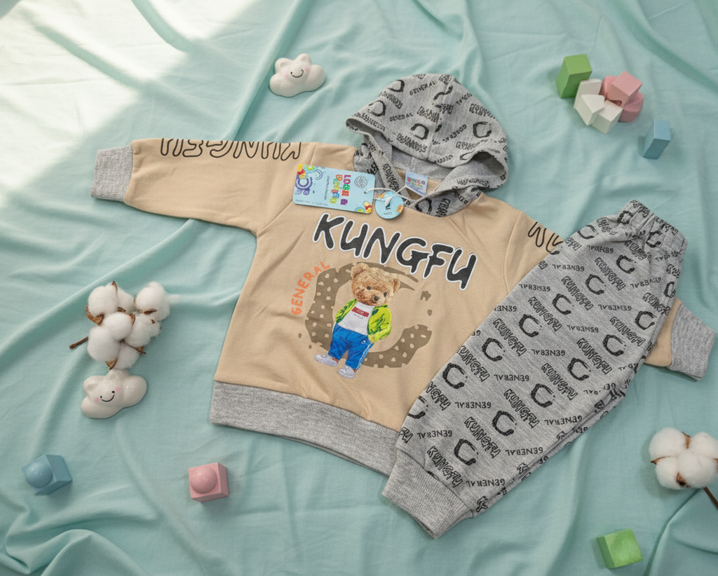 Paws & Punches Hoodie Set