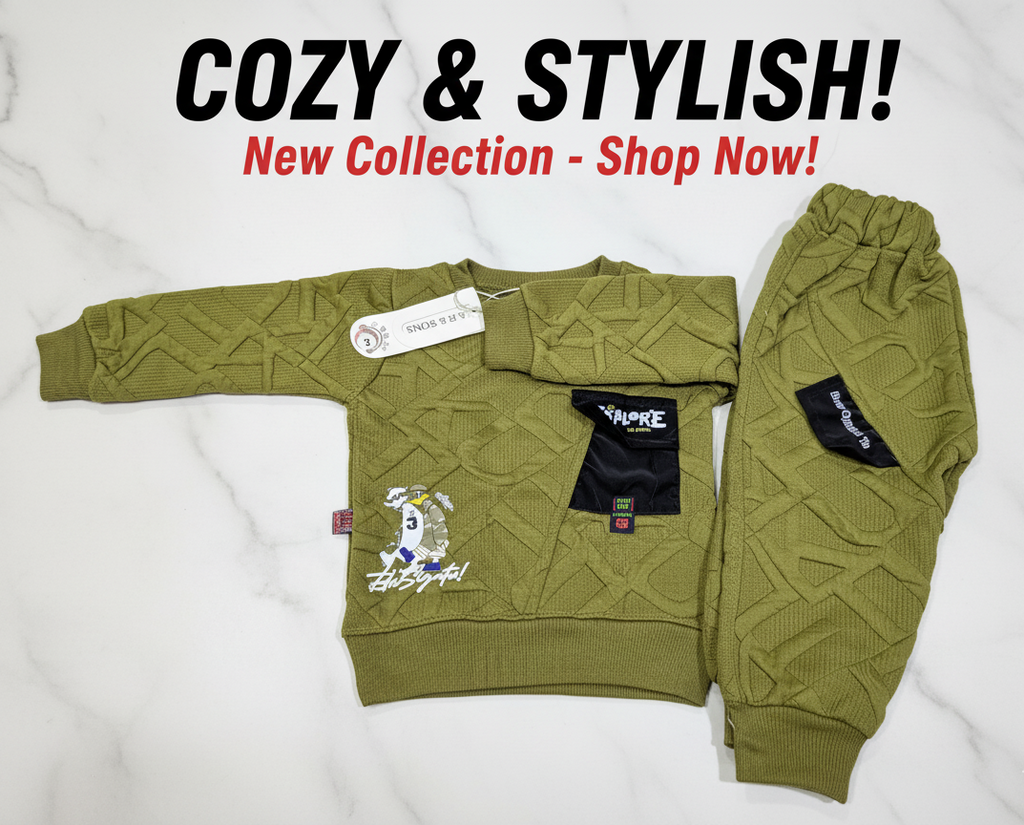 Cozy & Stylish Geo-Knit Set