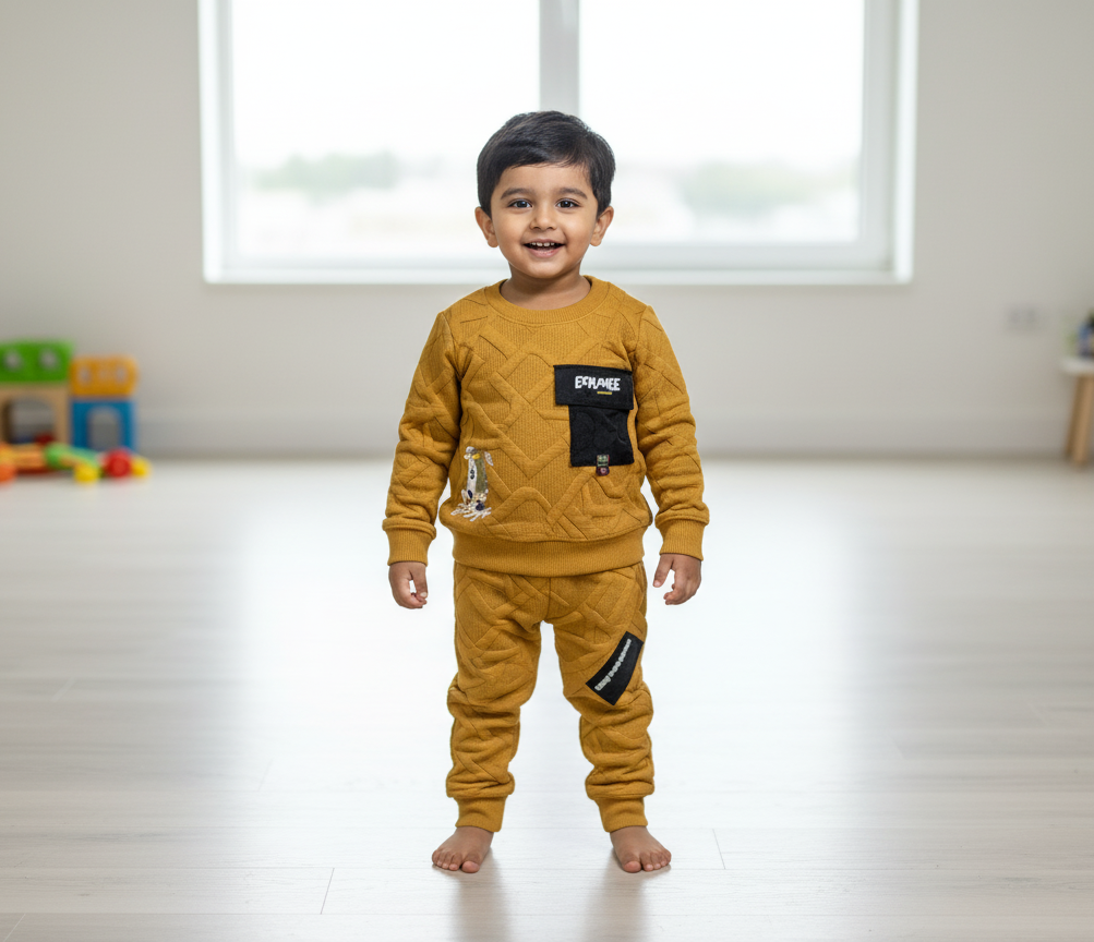 Cozy & Stylish Geo-Knit Set
