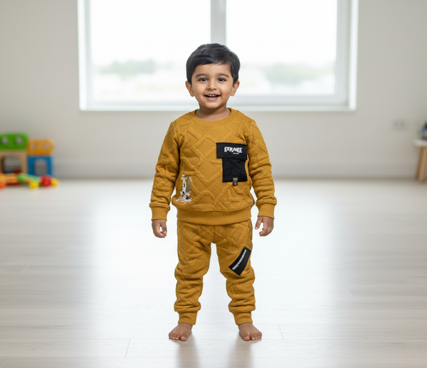 Cozy & Stylish Geo-Knit Set