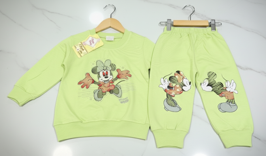 Minnie Mouse Ribbed Cuff Tracksuit