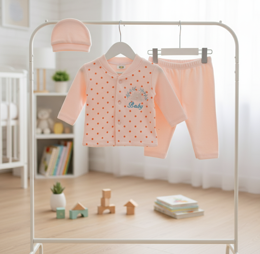 New Born Soft Saffron Set