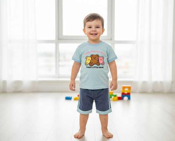 Half sleeve Shirt and shorts set