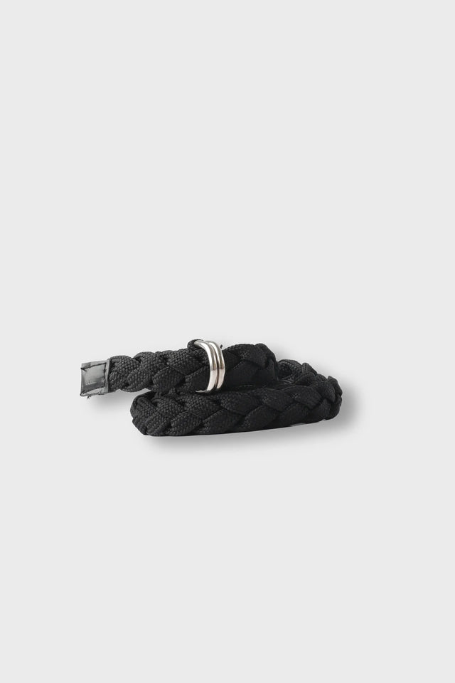 Girls Braided Black Belt