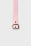 Girls Pink Leather Belt