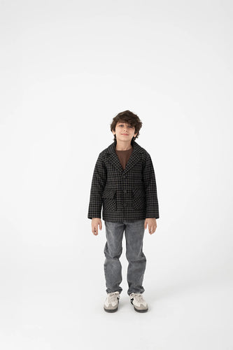 Classic Check Boys' Felt Jacket