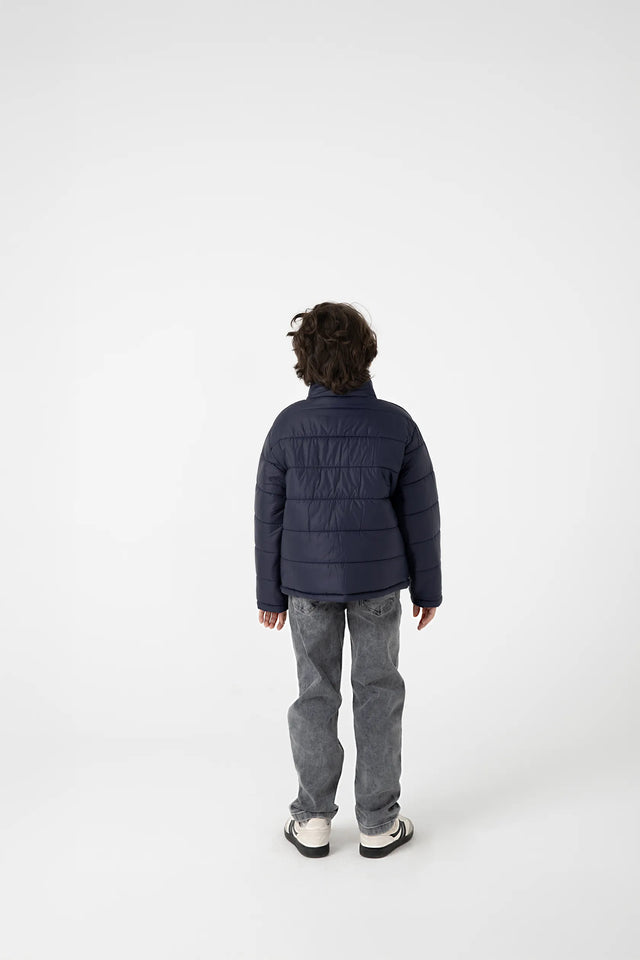 Boys Navy Puffer Jacket