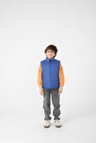 Boys Royal Sleeveless Puffer Jacket