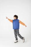 Boys Royal Sleeveless Puffer Jacket