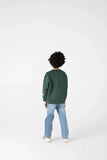 Boys Deep Green Fleece Sweatshirt