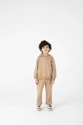 Boys Coffee Fleece Co-ord Set