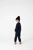 Navy Fleece Boys Graphic Co-Ord Set