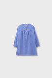 Girls Indigo Corduroy Top