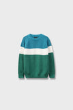Boys Color Stride Knit Sweater