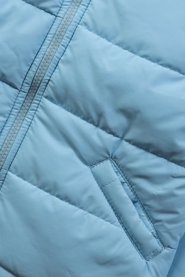 Boys Sky Blue Puffer Jacket