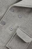 Boys Grey Ember Felt Coat