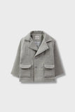 Boys Grey Ember Felt Coat