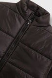 Boys Jet Black Puffer Jacket