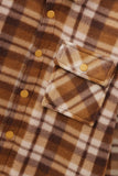 Boys Plaid Flannel Jacket