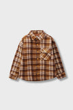 Boys Plaid Flannel Jacket