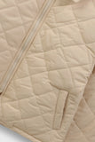 Girls Beige Puffer Jacket
