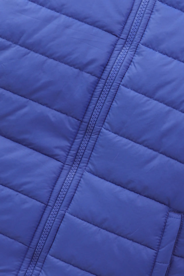 Boys Royal Sleeveless Puffer Jacket