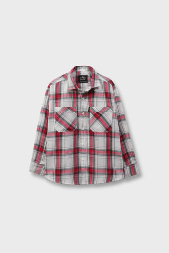 Boys Checker Cotton Shirt
