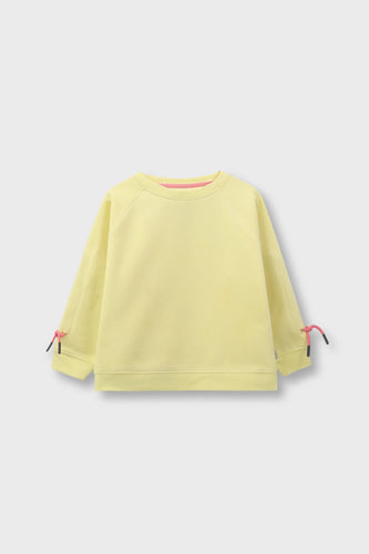 Girls Lemon Pop Fleece Sweatshirt
