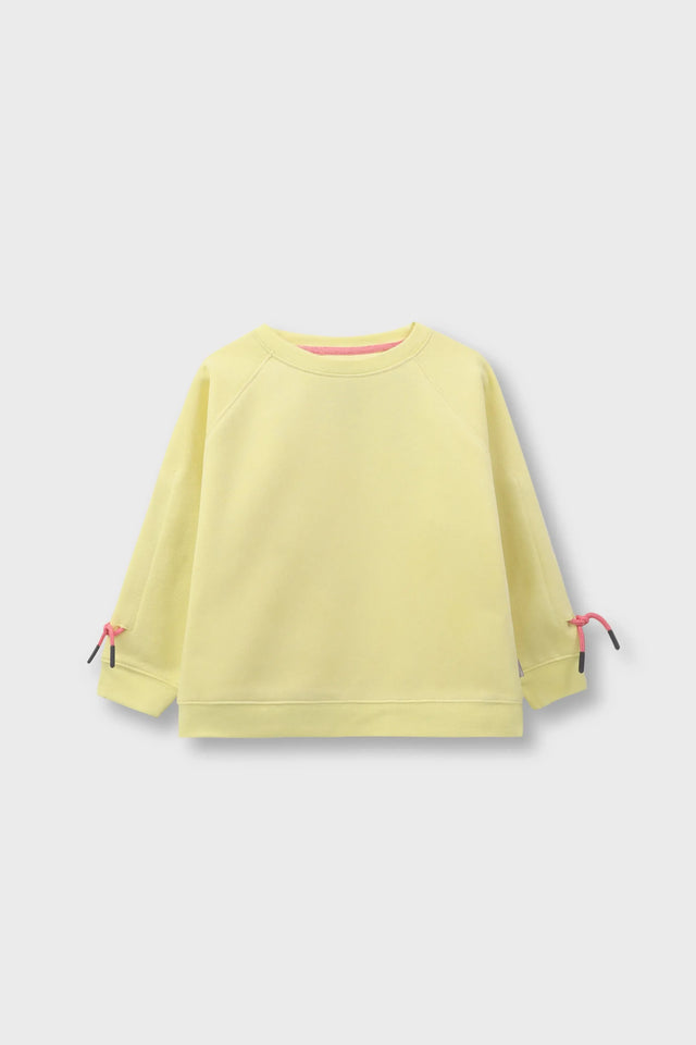 Girls Lemon Pop Fleece Sweatshirt