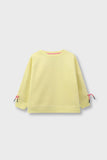 Girls Lemon Pop Fleece Sweatshirt