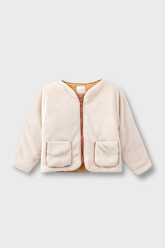 Girls Cocoa Cloud Fleece Jacket