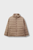Boys Skin-Tone Puffer Jacket