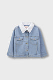 Girls Frost Collar Denim Jacket