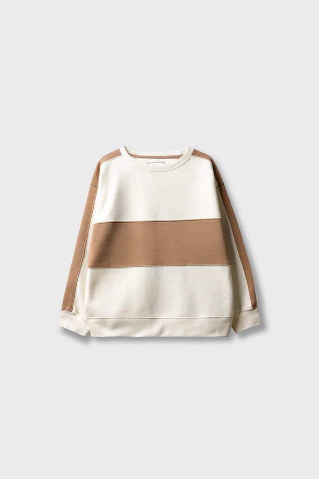 Boys Off-white Fleece Sweatshirt