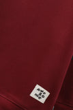 Boys Burgundy Bolt Fleece Sweatshirt