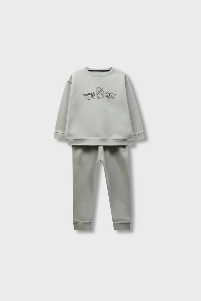 Boys Dino Fleece Co-Ord Set