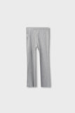 Girls Grey Bell-Bottom Leggings